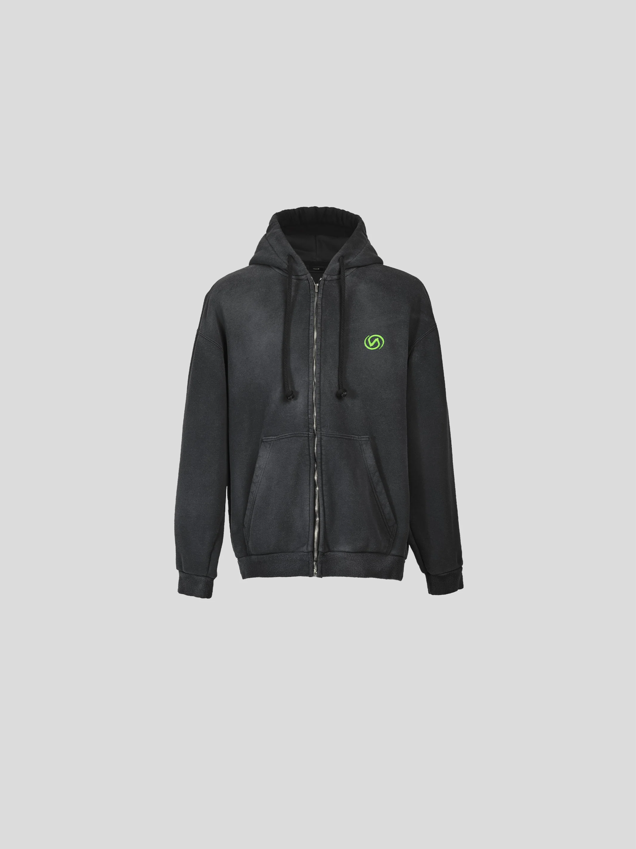 AXEL SUNFADED CHIRAL VD HOODIE IN SUPIMA COTTON