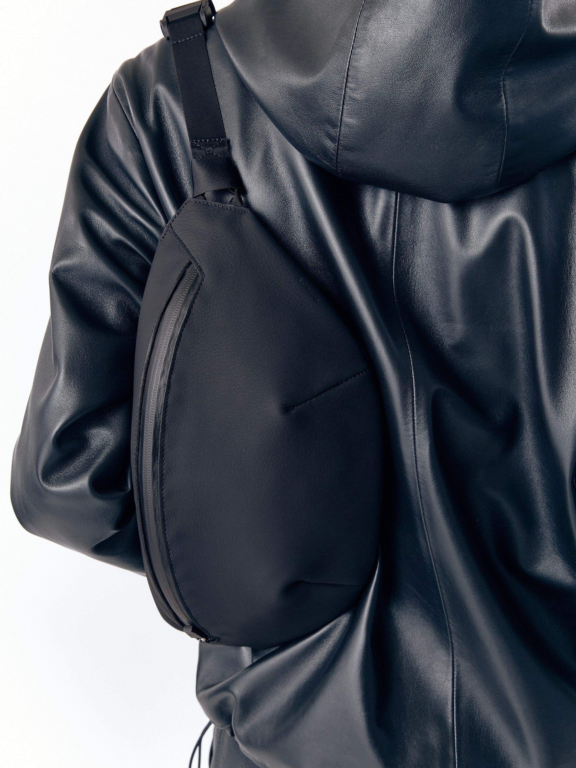 MARCEL WAIST BAG IN RUBBERIZED CALFSKIN - Image 3