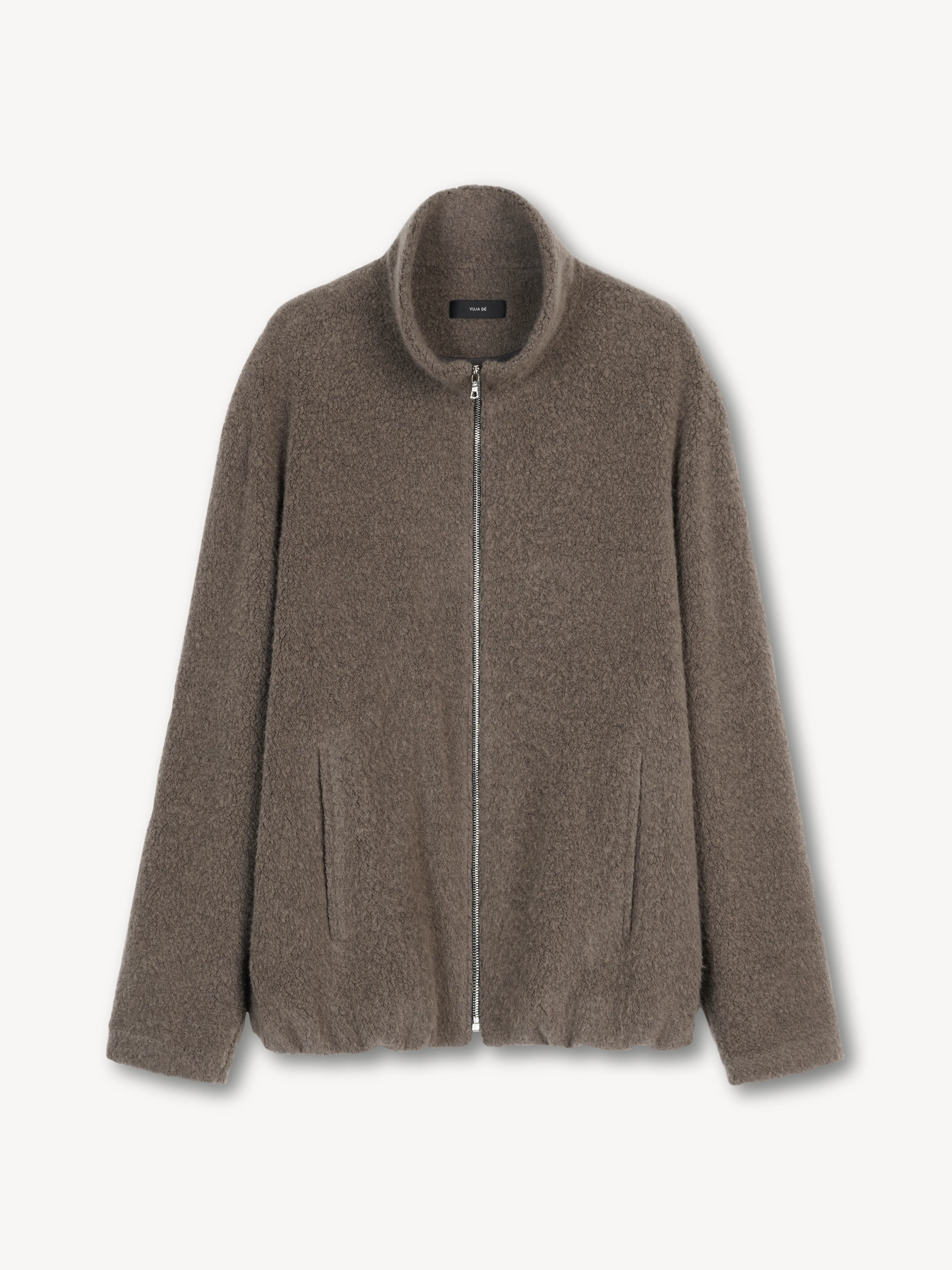 Boa Fleece Jacket in Virgin Wool/Angora