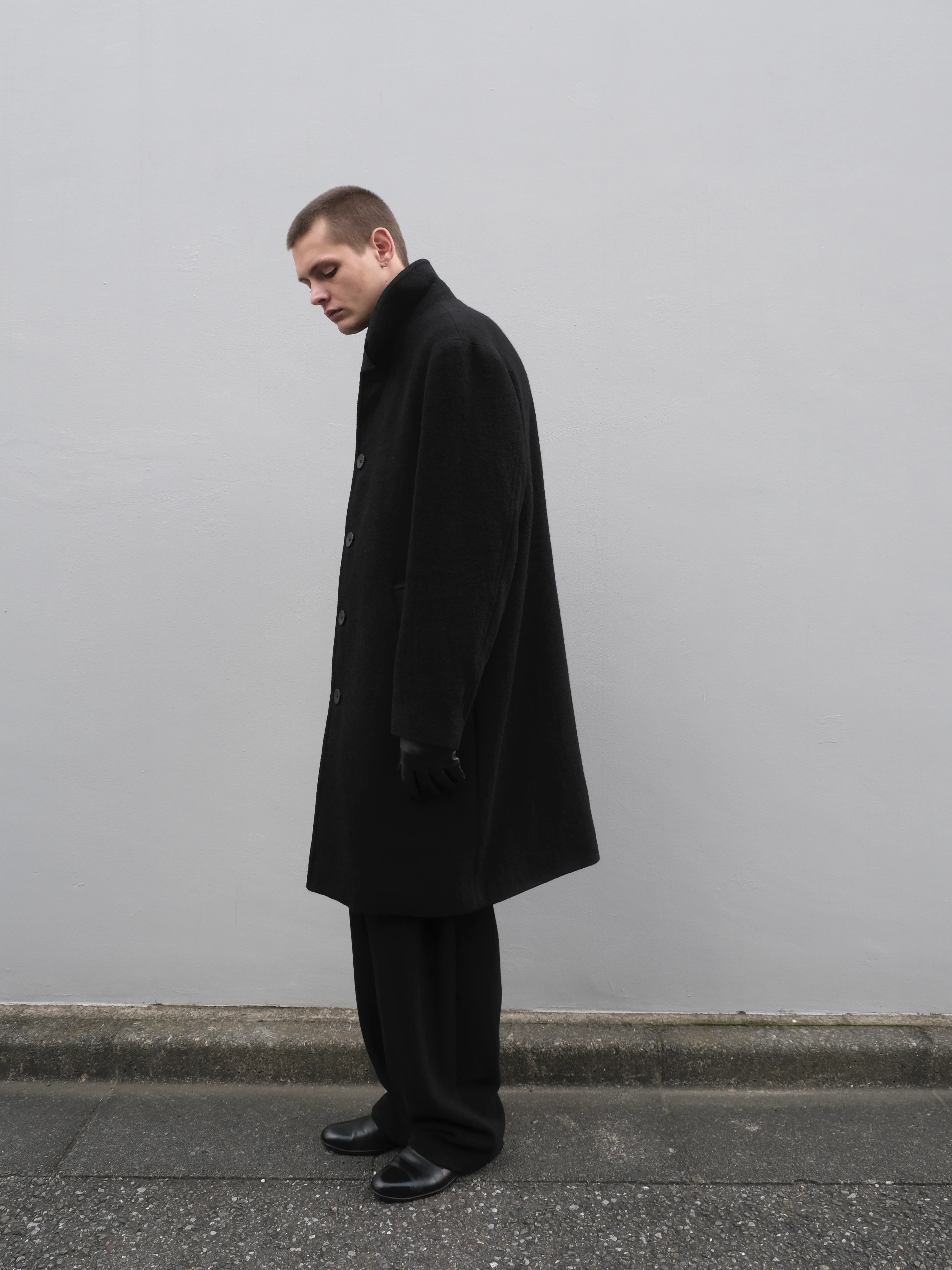 Car Coat in Boiled Wool - Image 7