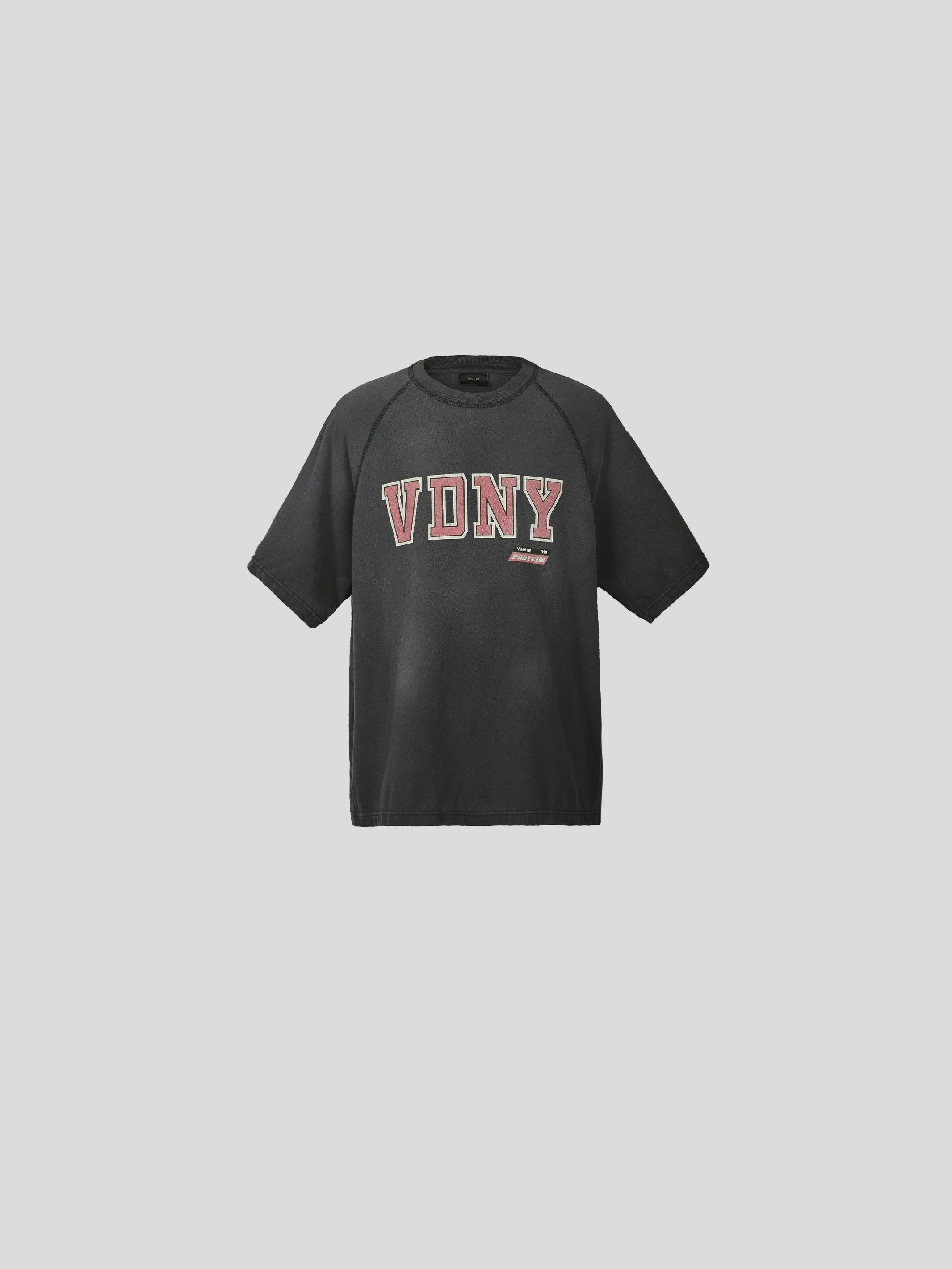 KAPLAN SUNFADED “VDNY” T-SHIRT IN COTTON
