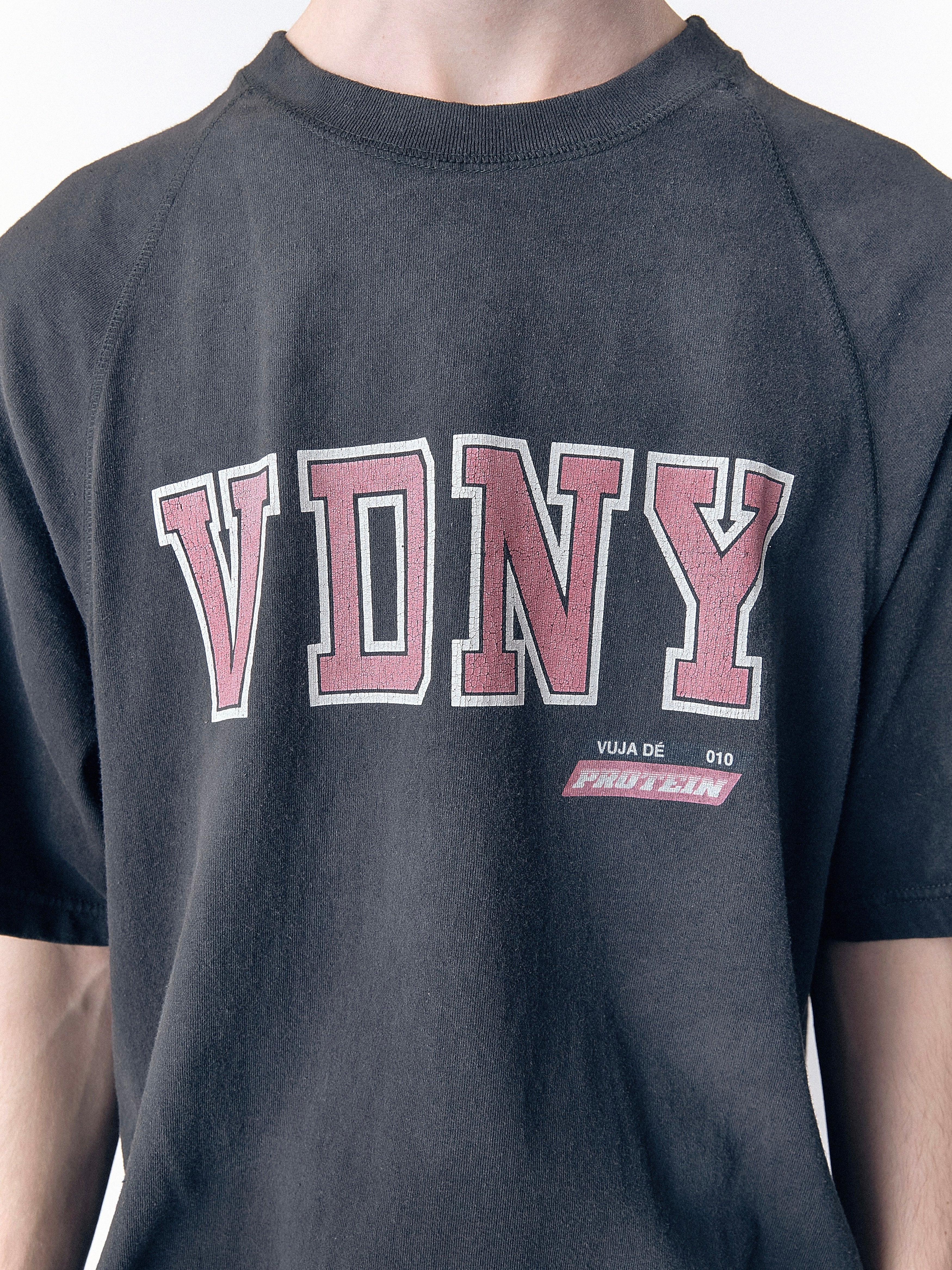 KAPLAN SUNFADED “VDNY” T-SHIRT IN COTTON - Image 4