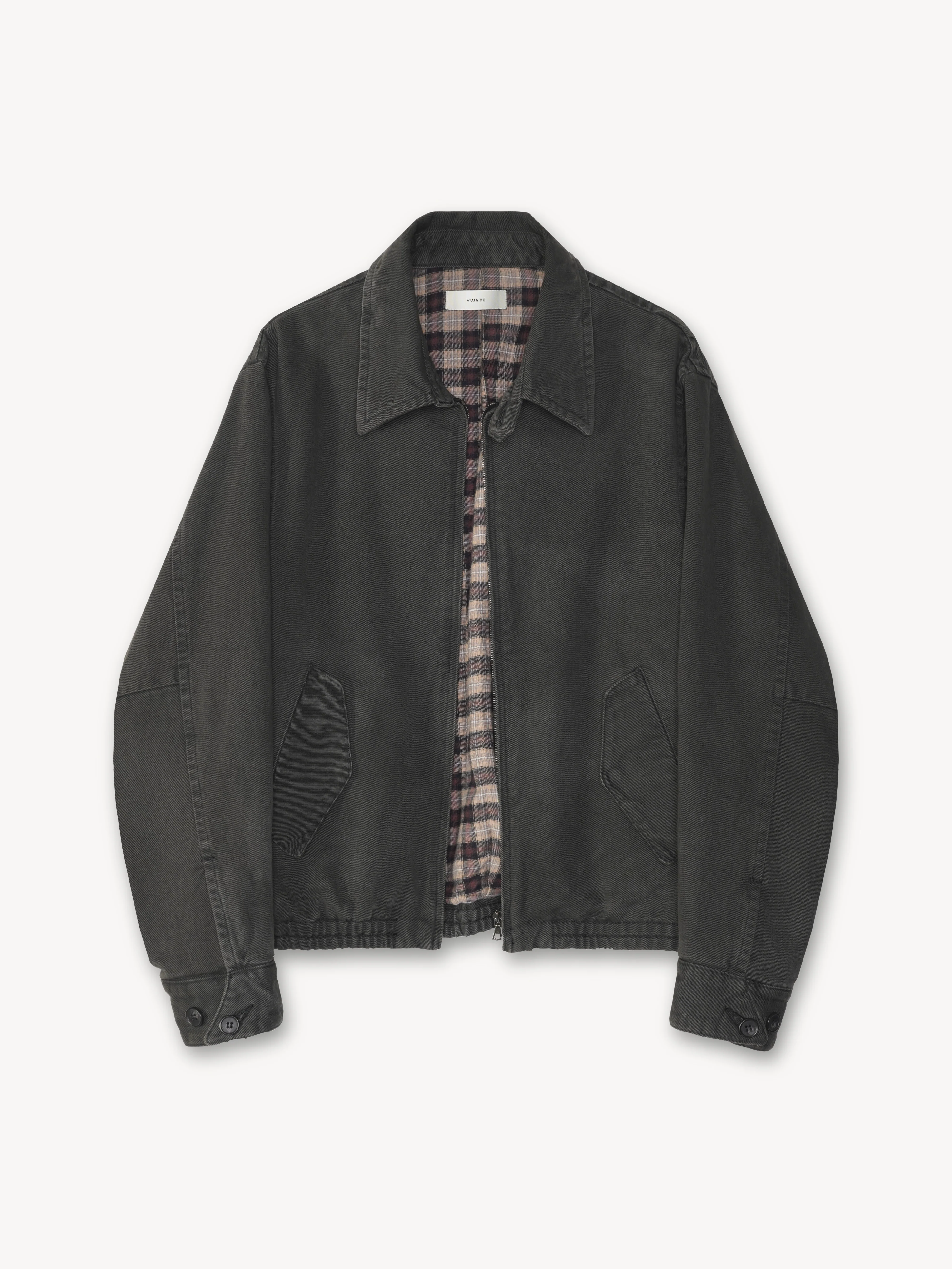 Leon Drizzler Jacket in Rope-Dyed Cotton & Cashmere