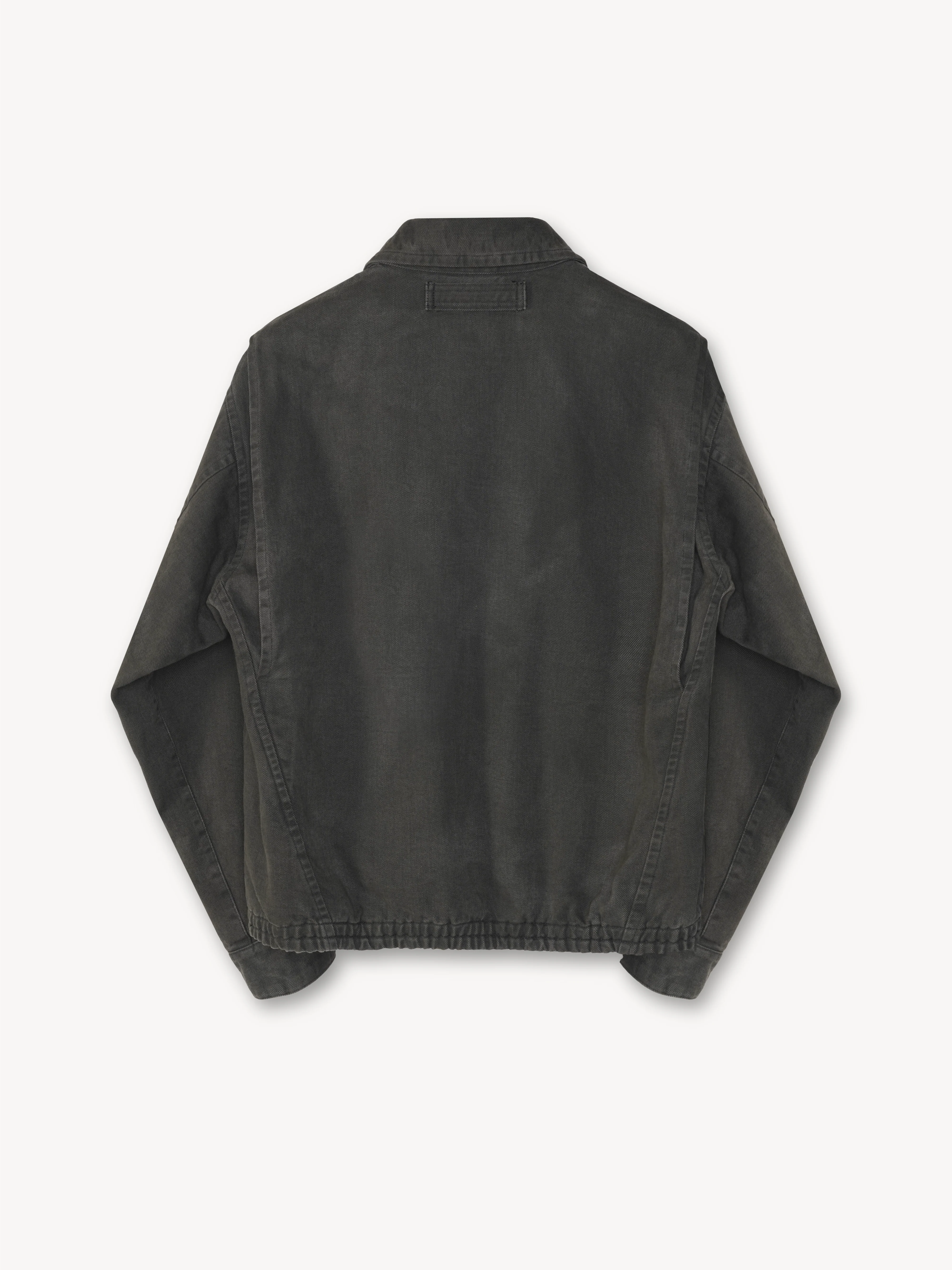 Leon Drizzler Jacket in Rope-Dyed Cotton & Cashmere - Image 2