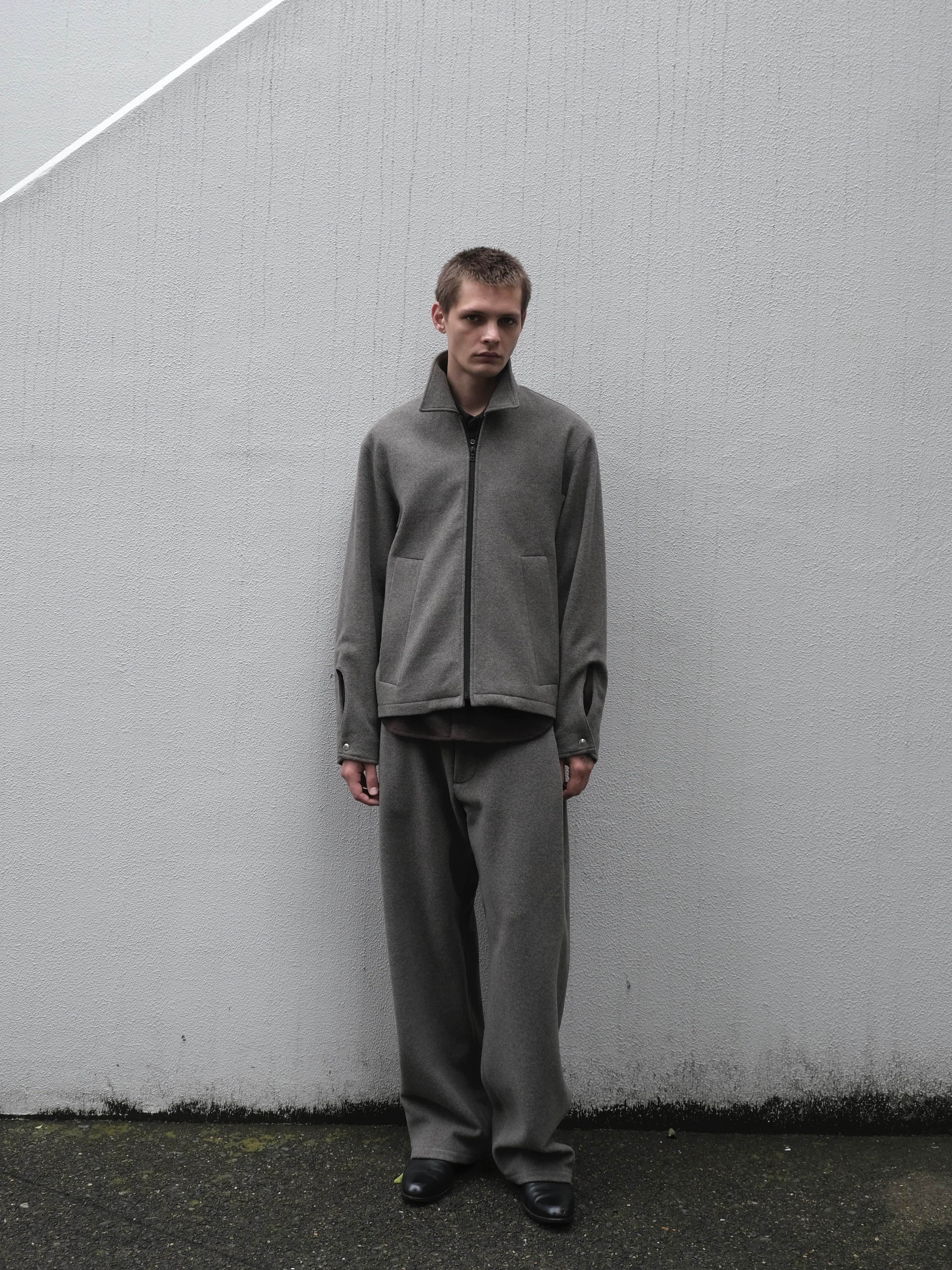 Relaxed Jacket in Wool/Cashmere - Image 3