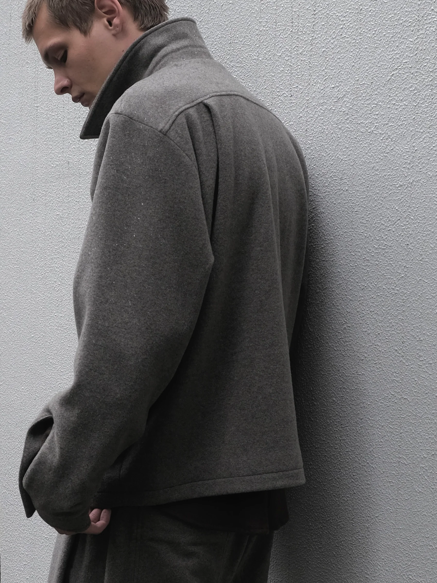 Relaxed Jacket in Wool/Cashmere - Image 5