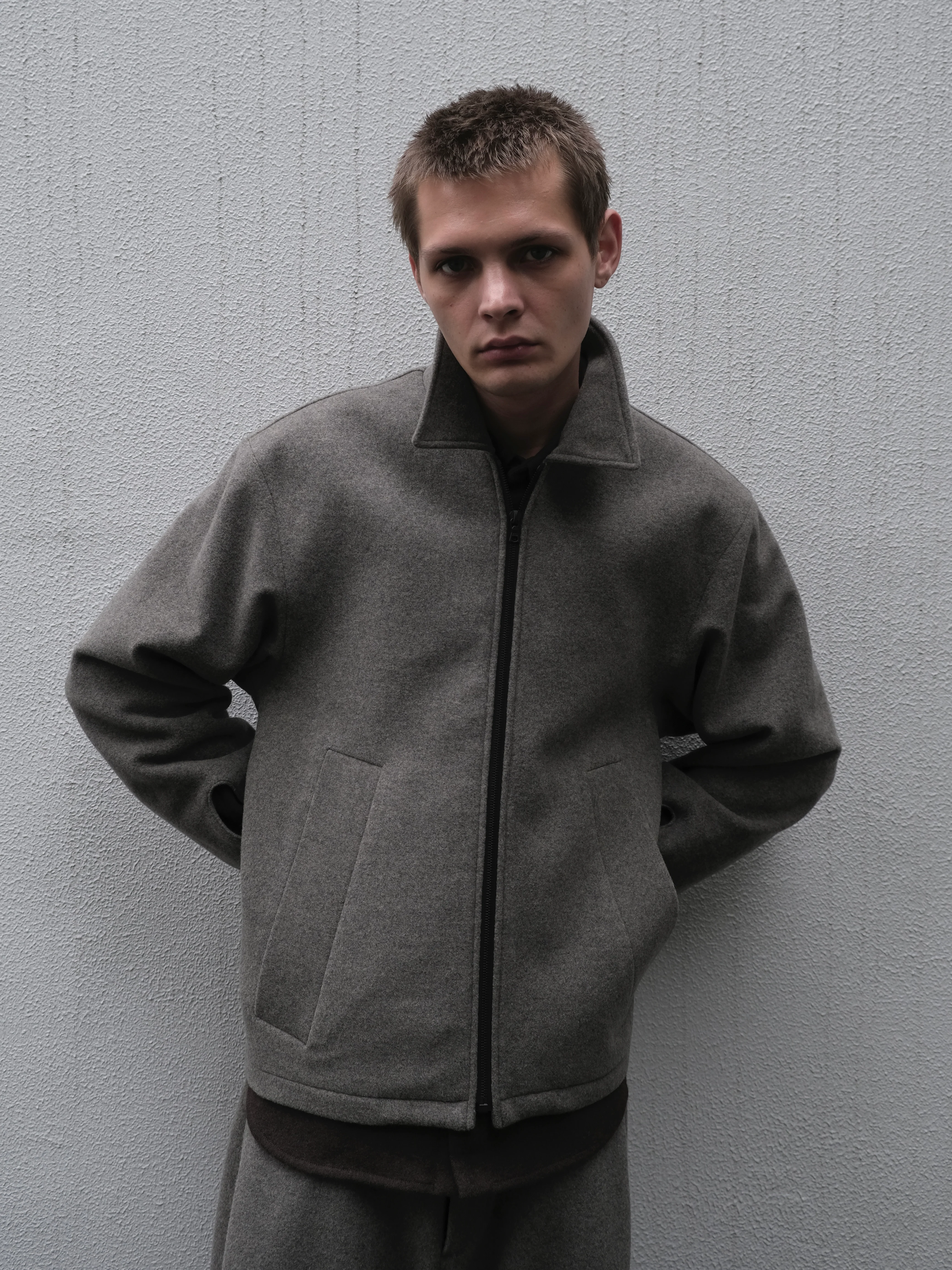 Relaxed Jacket in Wool/Cashmere - Image 6