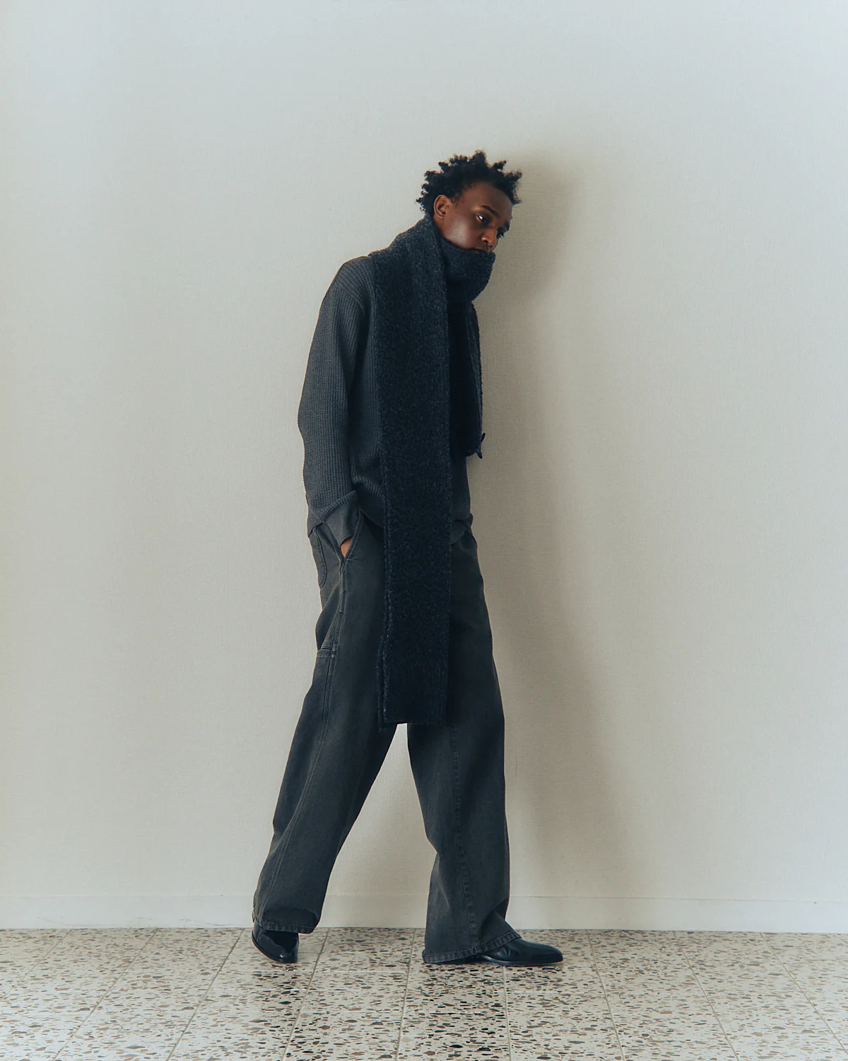 Rope-Dyed Pants in Cotton - Image 4