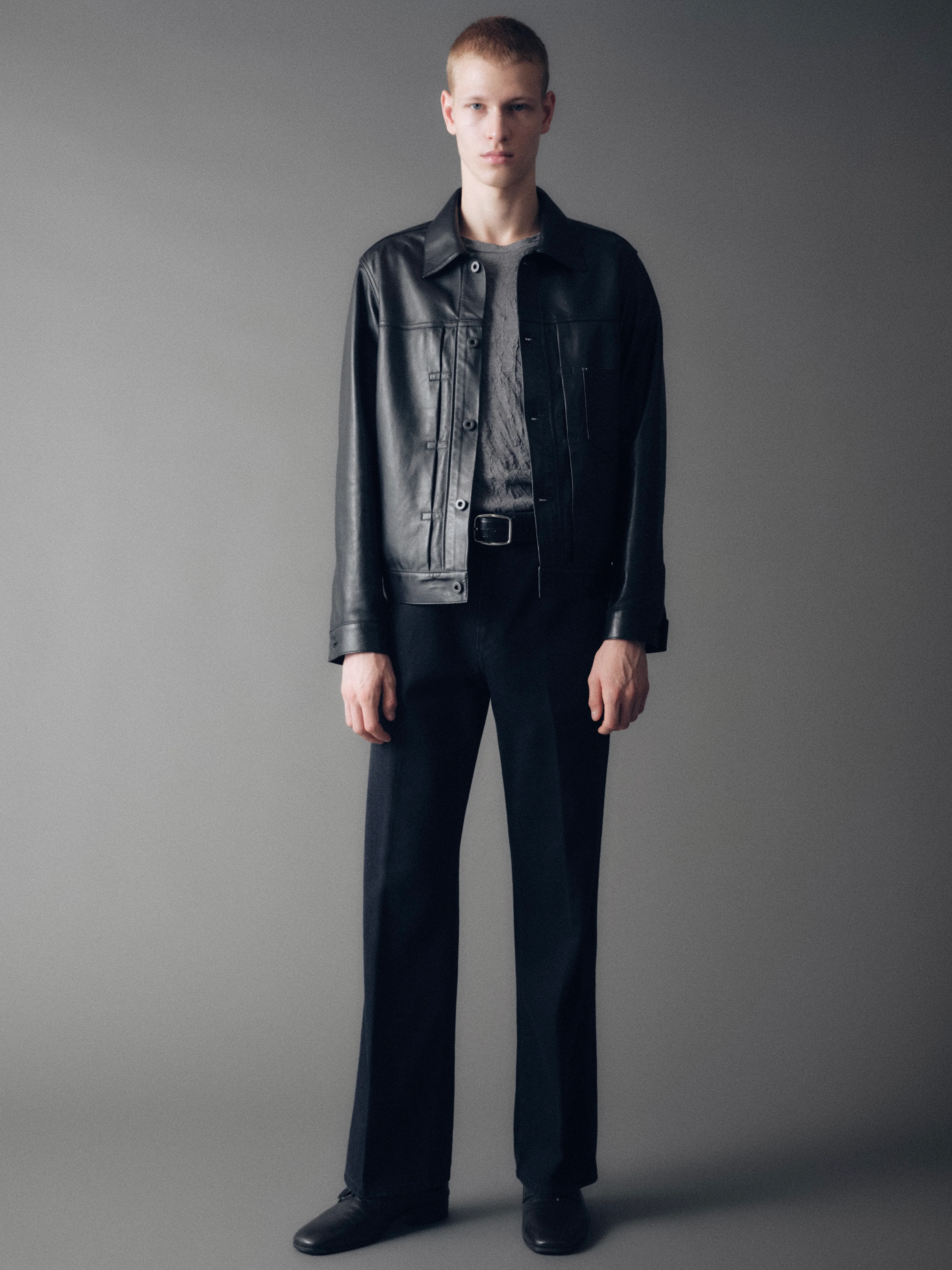 Tate Double-Face Leather Jacket in Sheepskin - Image 4