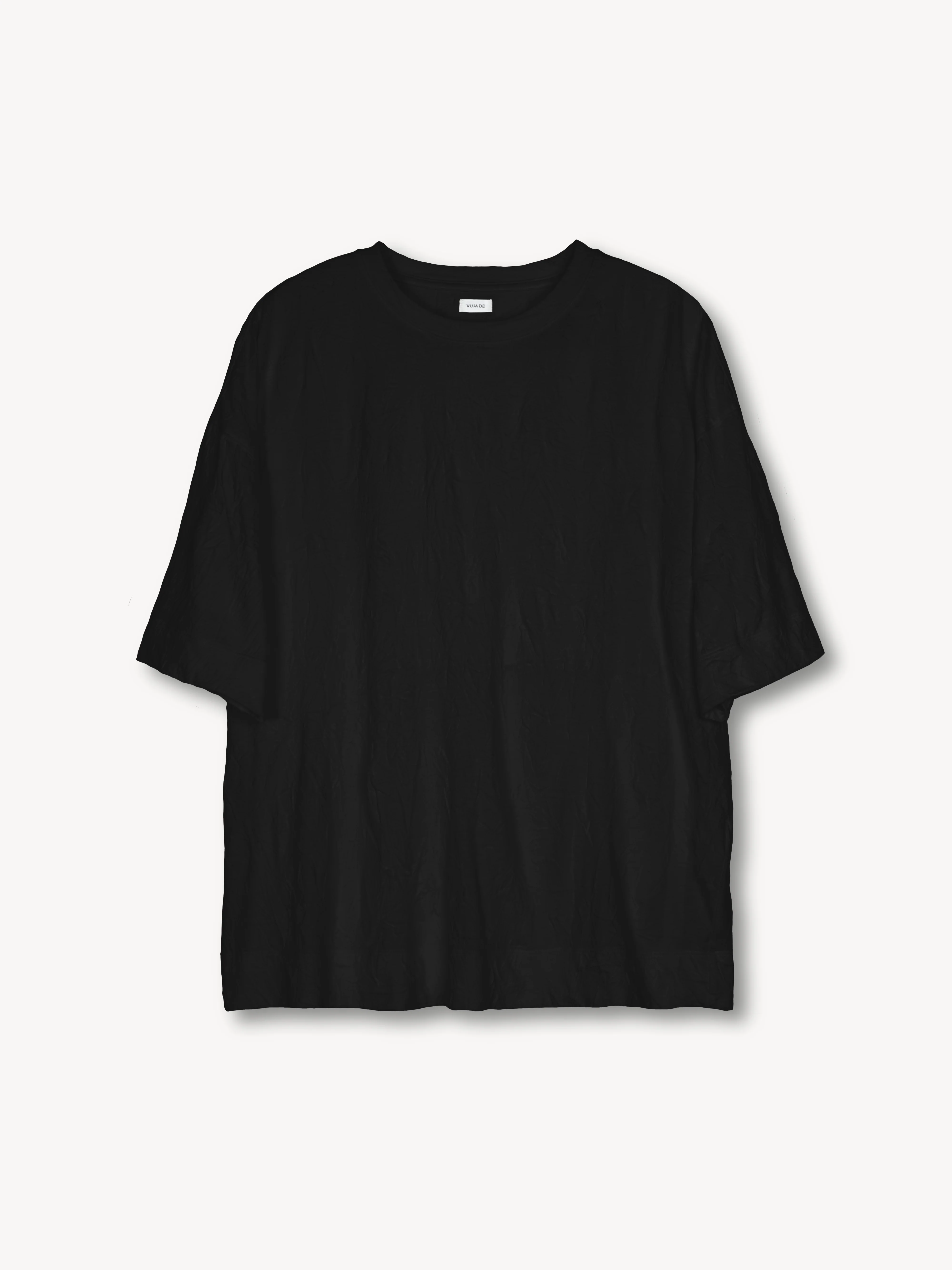 Totti Crinkled T-Shirt in Cotton - Image 4