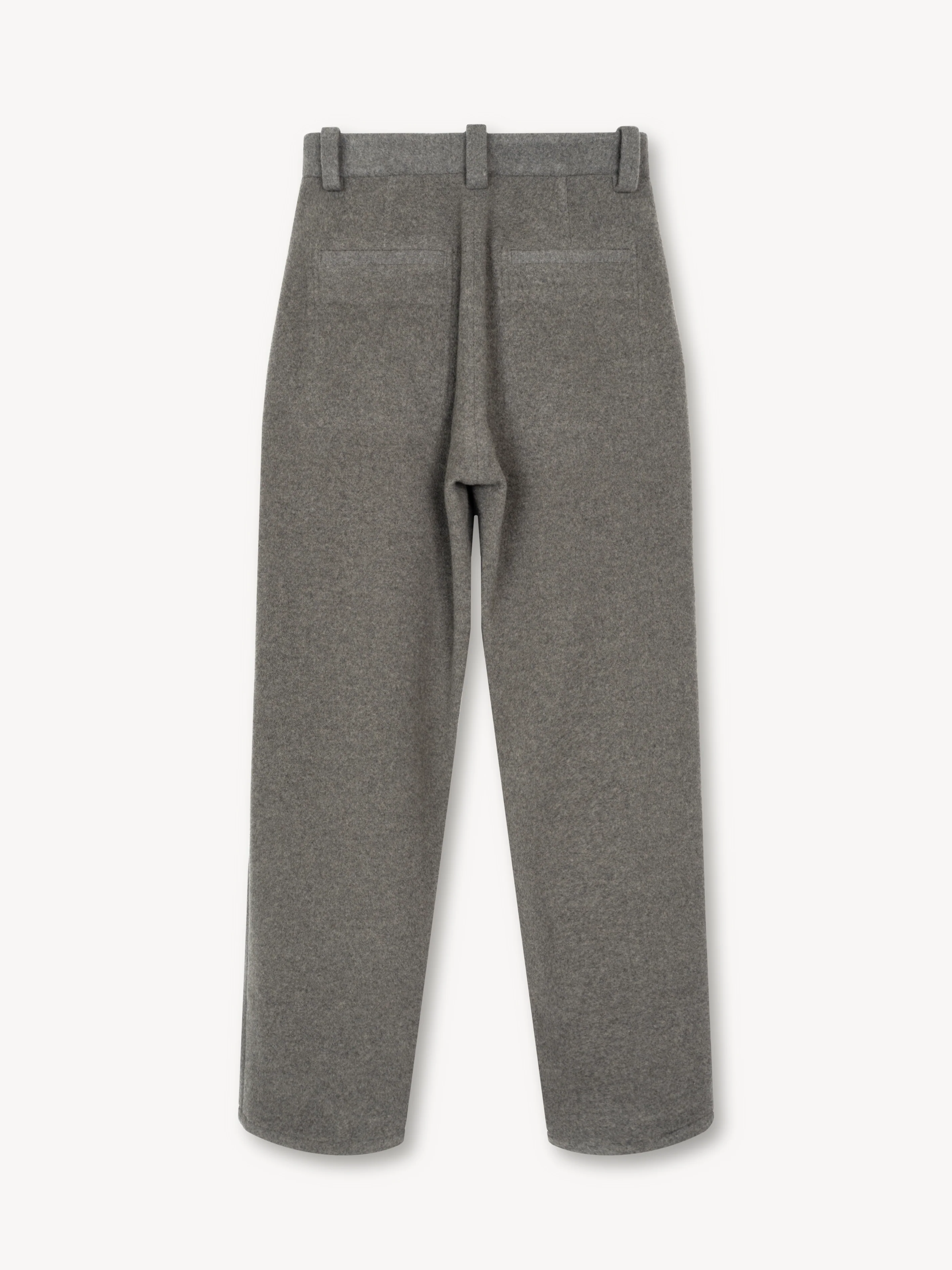 Two-Tuck Pocket Trousers in Wool/Cashmere - Image 2