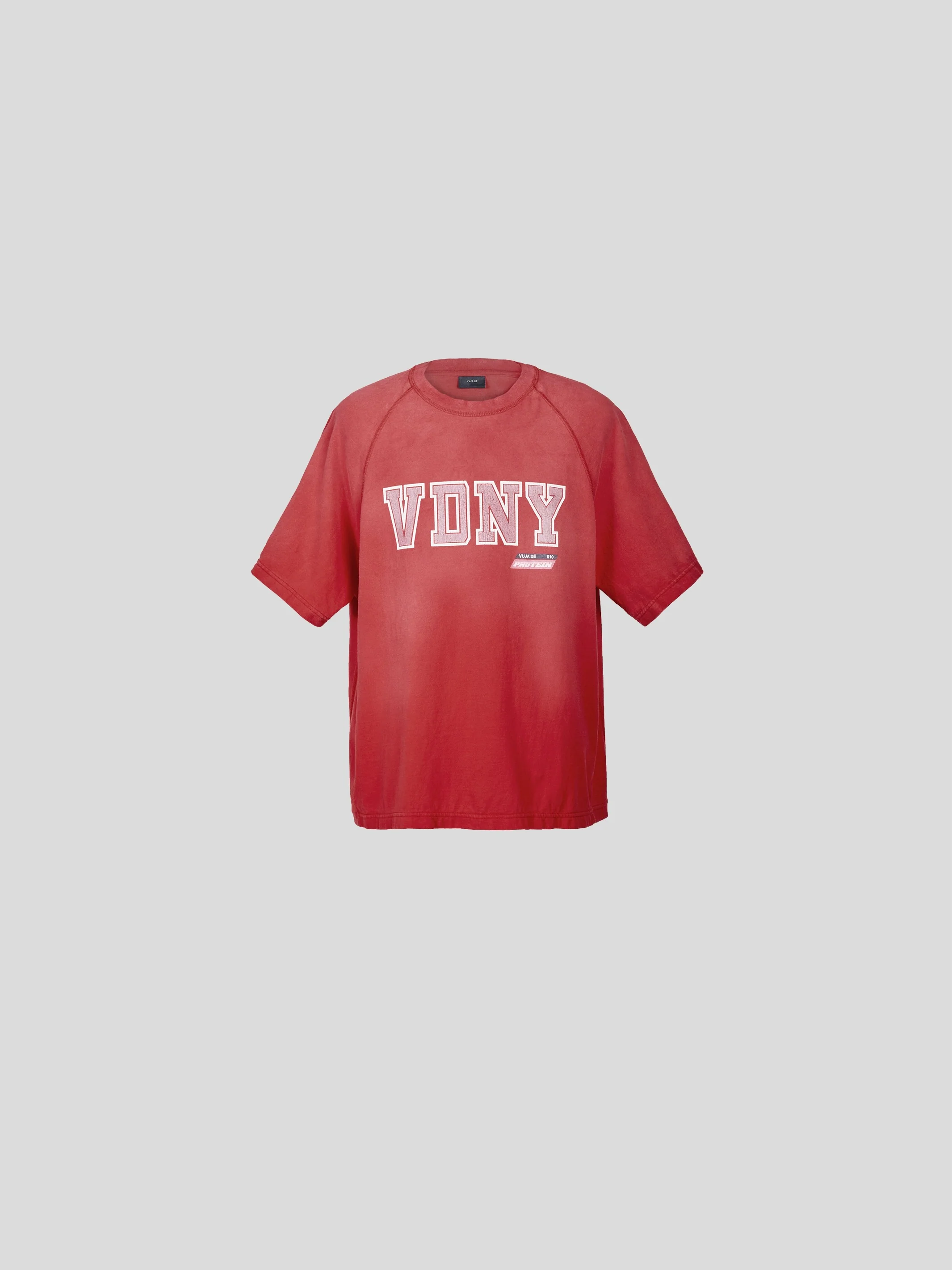 KAPLAN SUNFADED “VDNY” T-SHIRT IN COTTON